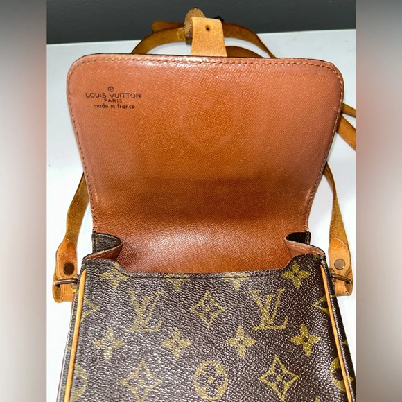 Louis Vuitton Monogram Mini Cartouchiere PM Crossbody Bag 874 SL - Picture 6 of 16